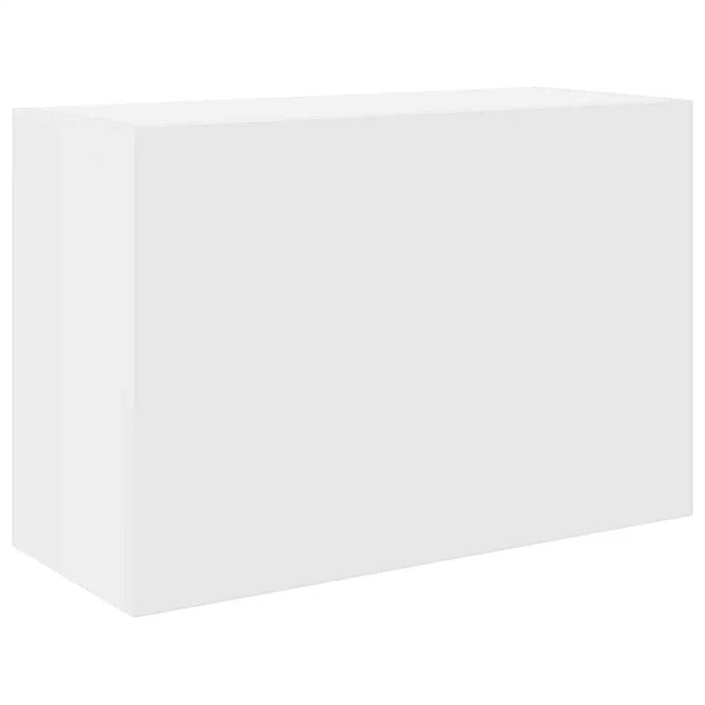 Gecheer Bad-Wandschrank Hängeschrank Badschrank Küchenschrank Medizinschrank Badmöbel Weiß 60x25x40 cm Holzwerkstoff