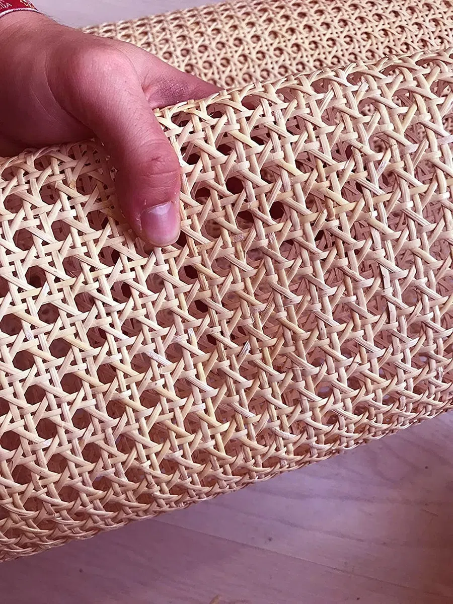 100% natürliches Wiener Geflecht, hochwertiges Rattan für die Reparatur von Thonet-Stühlen und Dekoration, Kunsthandwerk für die Möbeldekoration. (45 cm x 2 m)