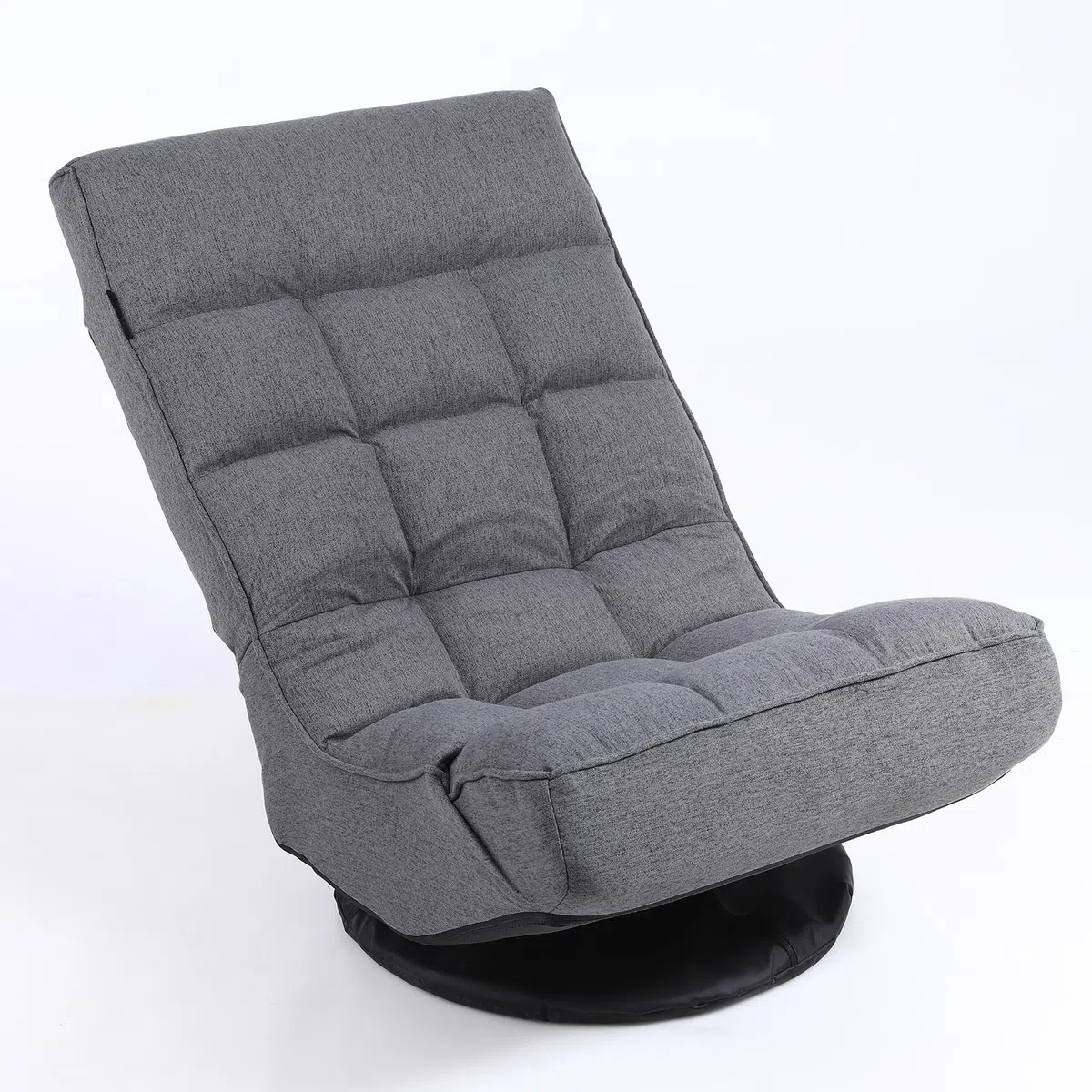 Bodenstuhl bis 160kg Belastbar, Bodensessel 6 Stufig Verstellbar, Bodensofa 360° Drehbar