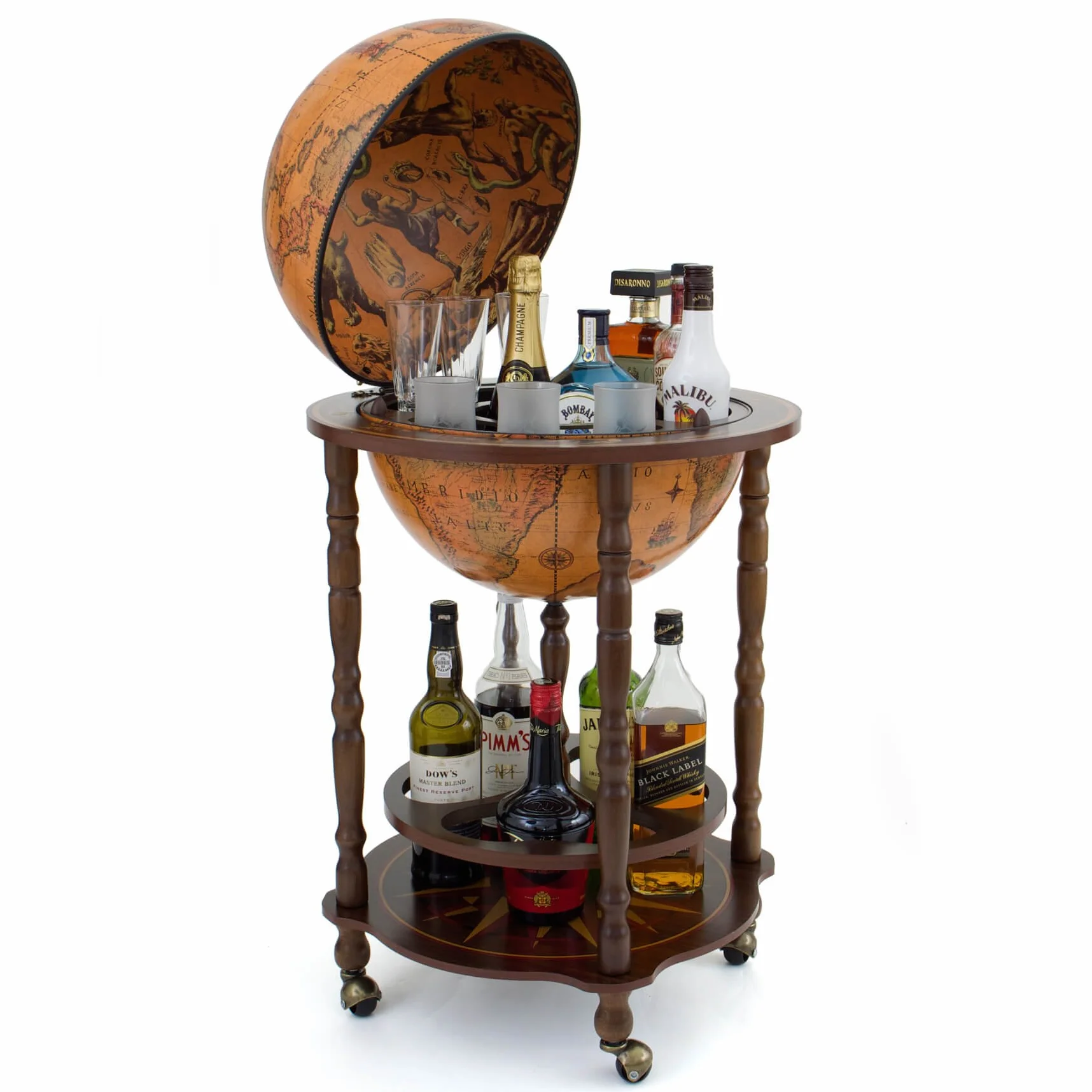 Classica Art 40 - Made in Italy - Minibar - Weltkugel
