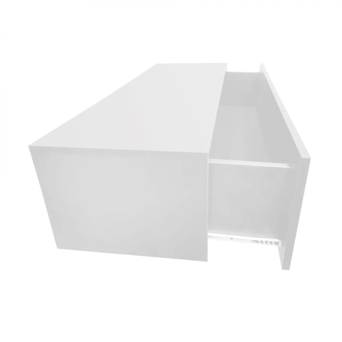 VDD Schwebender Flurschrank - Hängender Sideboardschrank - mit Schublade - 100 cm breit - weiß