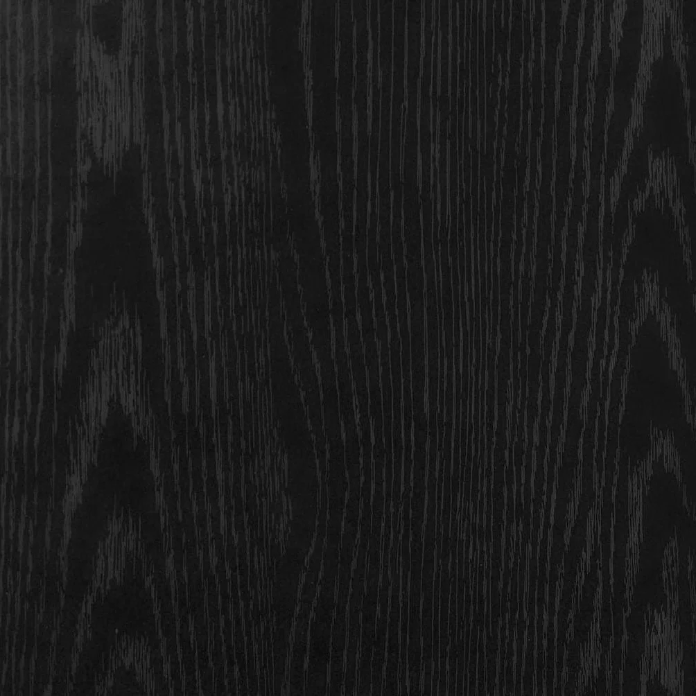 vidaXL Sideboard mit Schubladen Schwarz Eichen-Optik 50 x 42,5 x 93 cm, Stylischer Sideboard, rechteckiger Schrank, viel Stauraum, modernes Möbelstück, Holz für Deine Raumorganisation