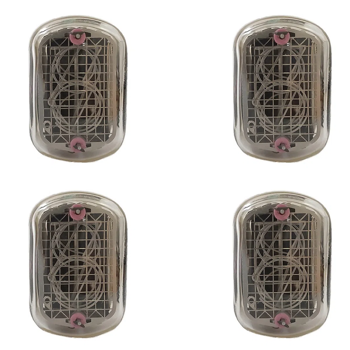 4Pcs New IN-12 IN12 Glow Tube für Glow Clock Nixie Digital LED Clock mit Dezimalpunkt