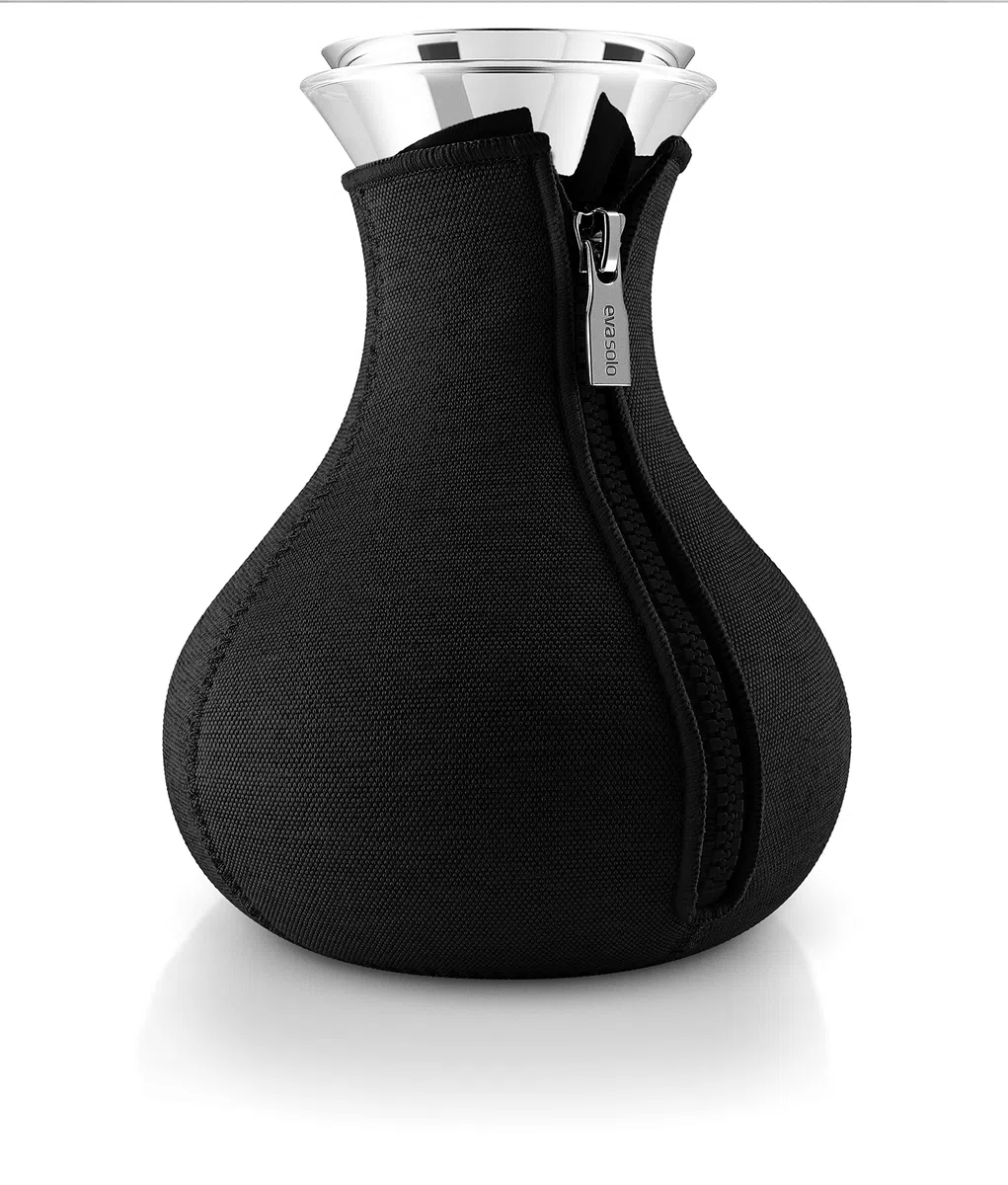 EVA SOLO | Teezubereiter 1,0l Black Woven | 100% tropffrei | Schwarz