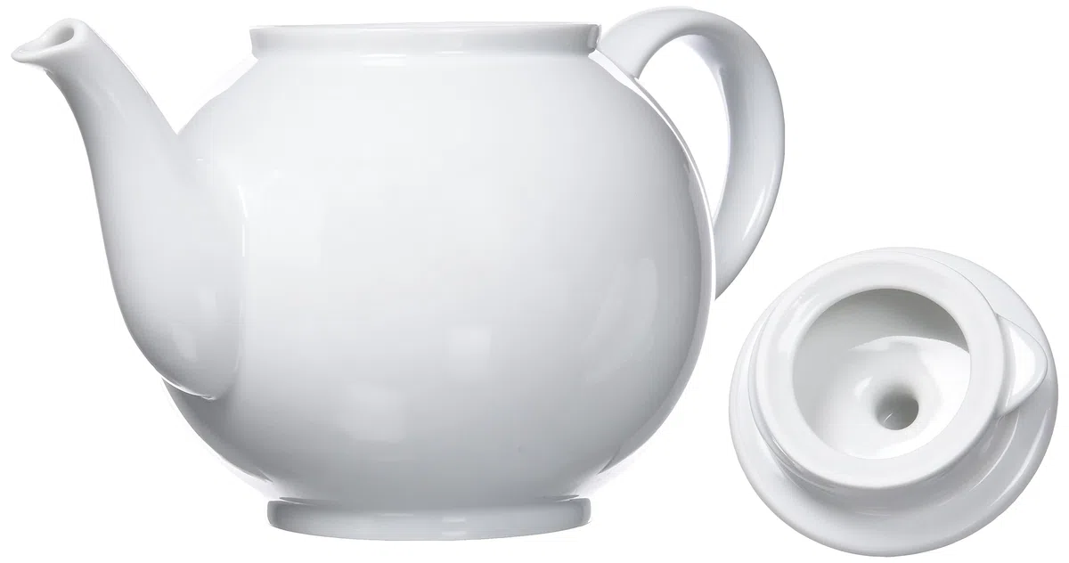 Arzberg 1382-00001-4230-1 Form 1382 Teekanne 6 Personen, 1,20 L, weiß