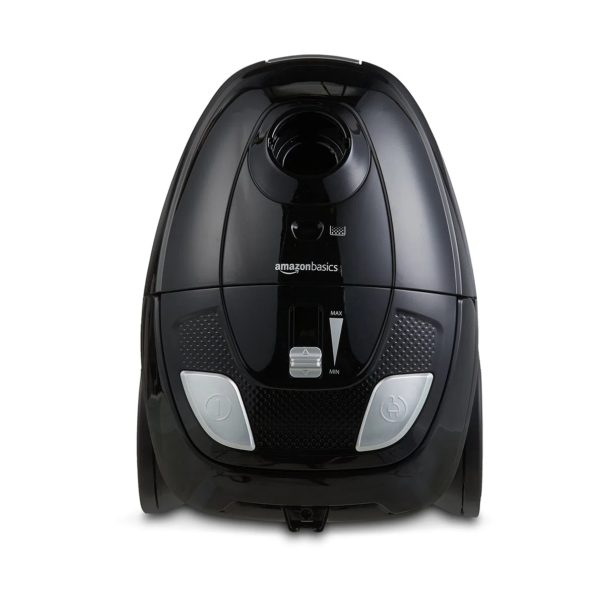 Amazon Basics Staubsauger mit Beutel- VCB35B15C-1J7W-70, leistungsstark, kompakt und leicht, für Hart- und Teppichböden, HEPA-Filter, 700 W, 1.5 l, EU, Schwarz
