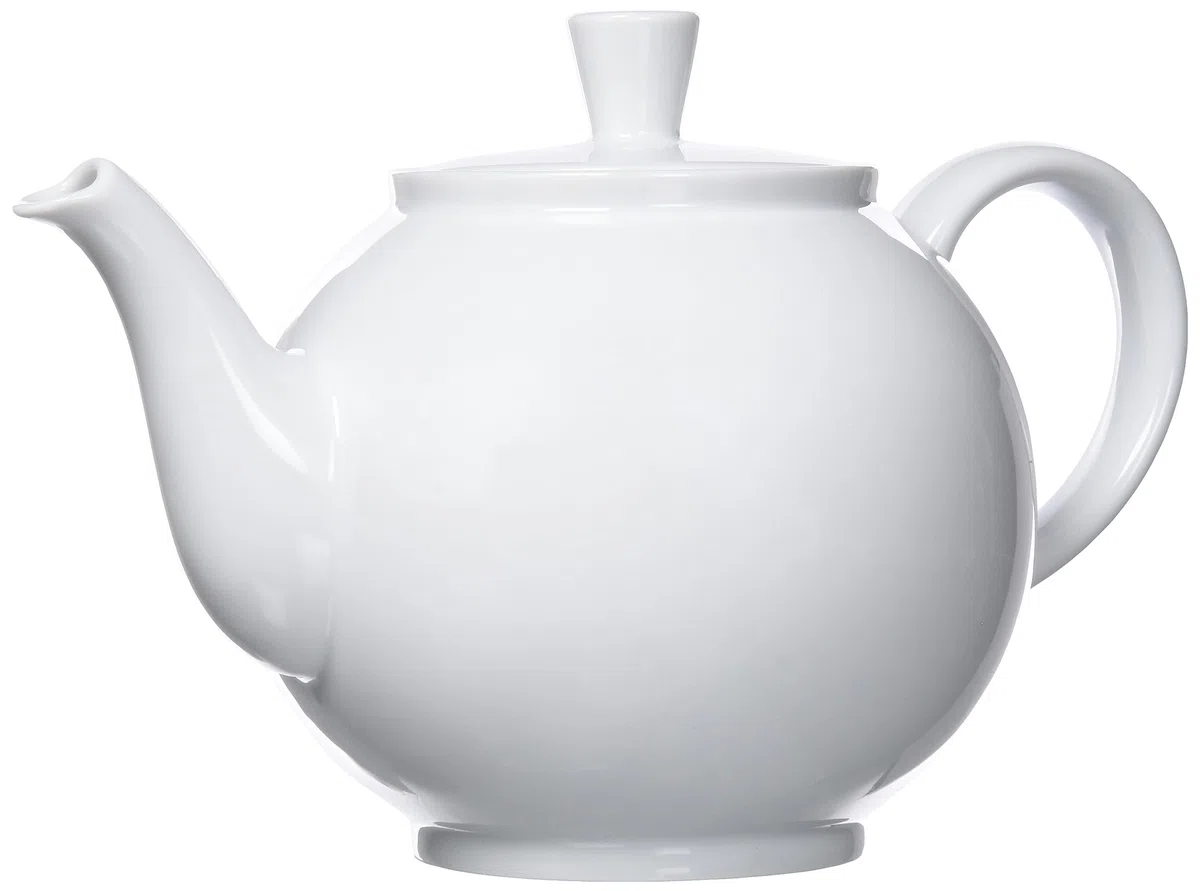 Arzberg 1382-00001-4230-1 Form 1382 Teekanne 6 Personen, 1,20 L, weiß