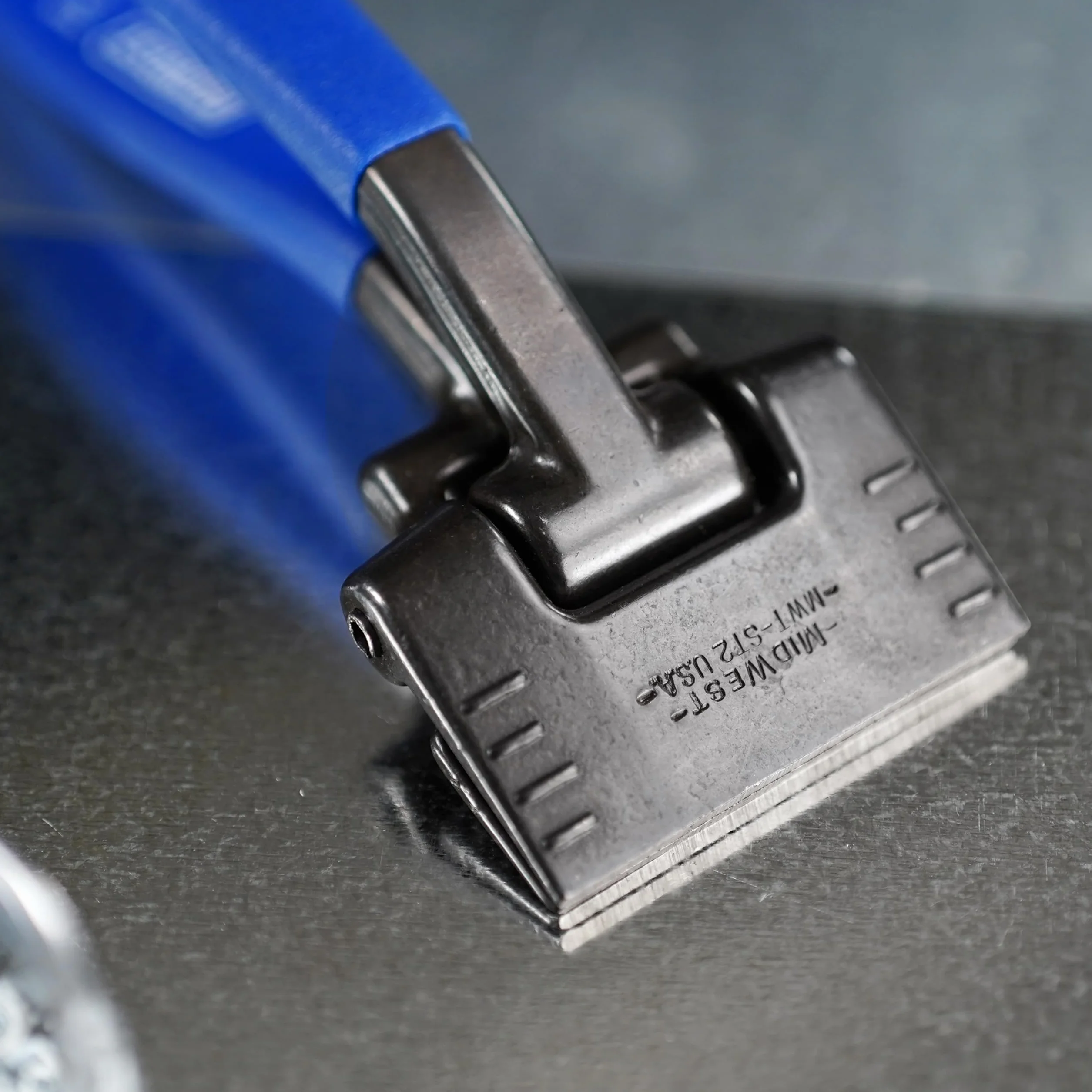 MIDWEST Seamer Zange – 7,6 cm Offset-Blechbieger mit geschmiedeten Klingen und KUSH'N-Power Komfortgriff – MWT-ST2
