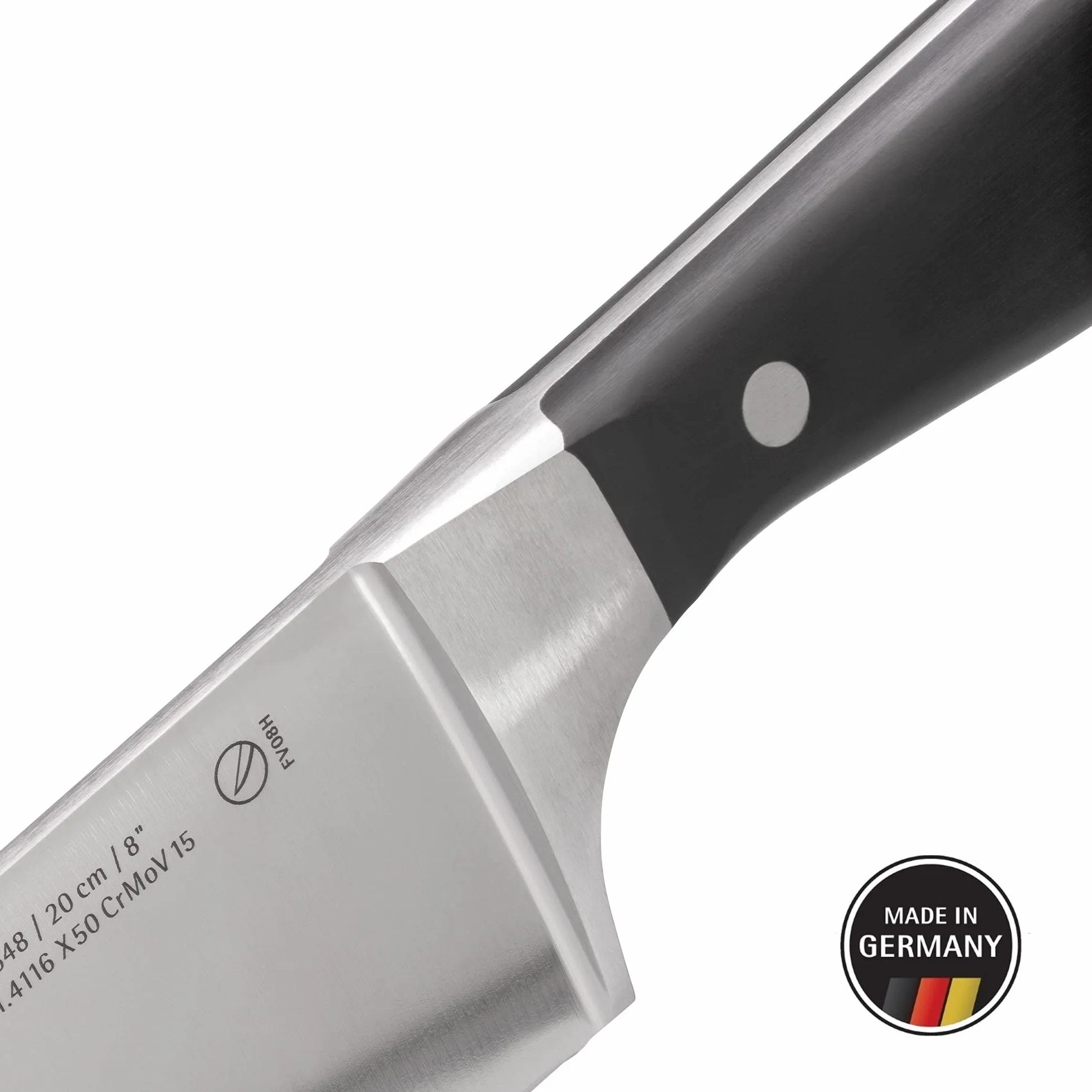 WMF Spitzenklasse Plus Messerset 3teilig, Made in Germany, 3 Messer geschmiedet, Küchenmesser Set, Performance Cut, Spezialklingenstahl