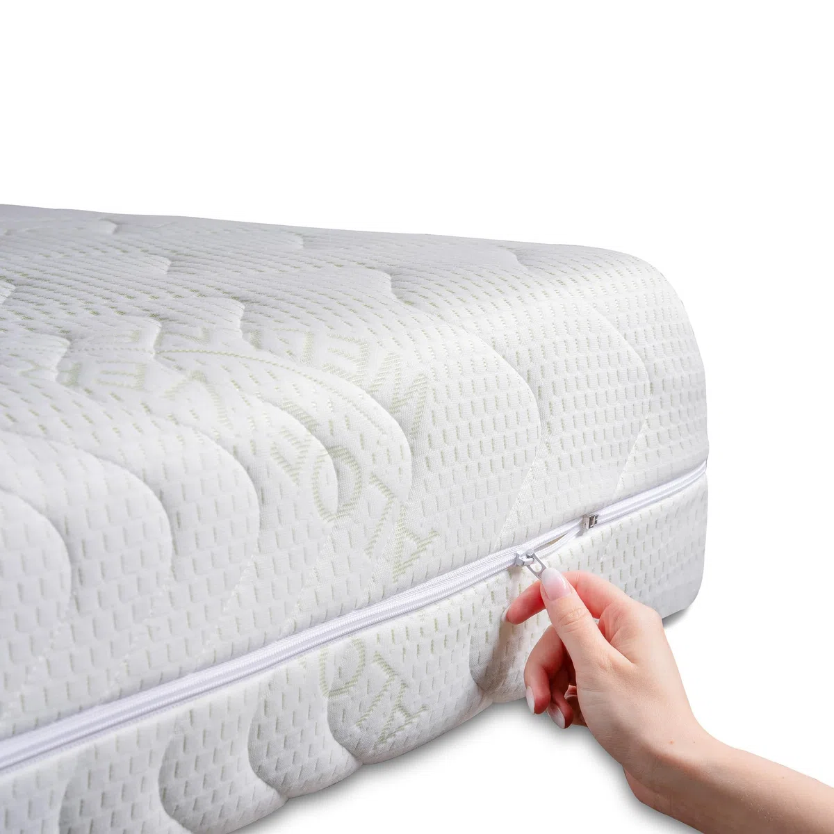BONEX Komfort Matratzenbezug 140×200 cm – Aloe Vera, Doppeltuch, Allergiker geeignet, hautfreundlich und atmungsaktiv, waschbar bis 60 °C, 16-18 cm Höhe, Premium Matratzenhülle