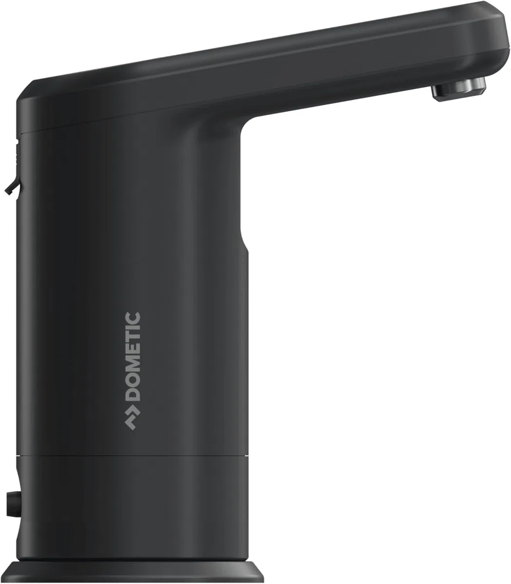 Dometic Recon 360 - Tragbarer Wasserhahn - 360° Drehbarer Wasserhahn für Recon-Kühlboxen - Mit Pumpe & Batterie - Fließendes Wasser für Camping, Boot