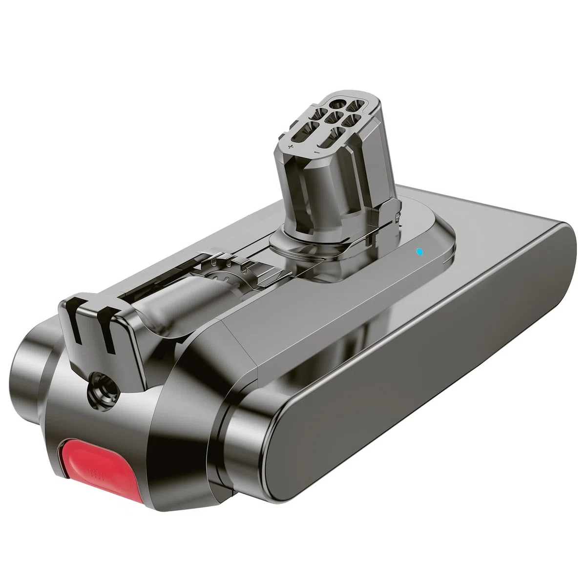 V12 Akku für Dyson V12, Akku Kompatibel mit V12Detect Slim/Detect Slim Absolute Fluffy SV20 SV26 SV30 SV34 SV46 Staubsauger (Nicht für V11 SV12)
