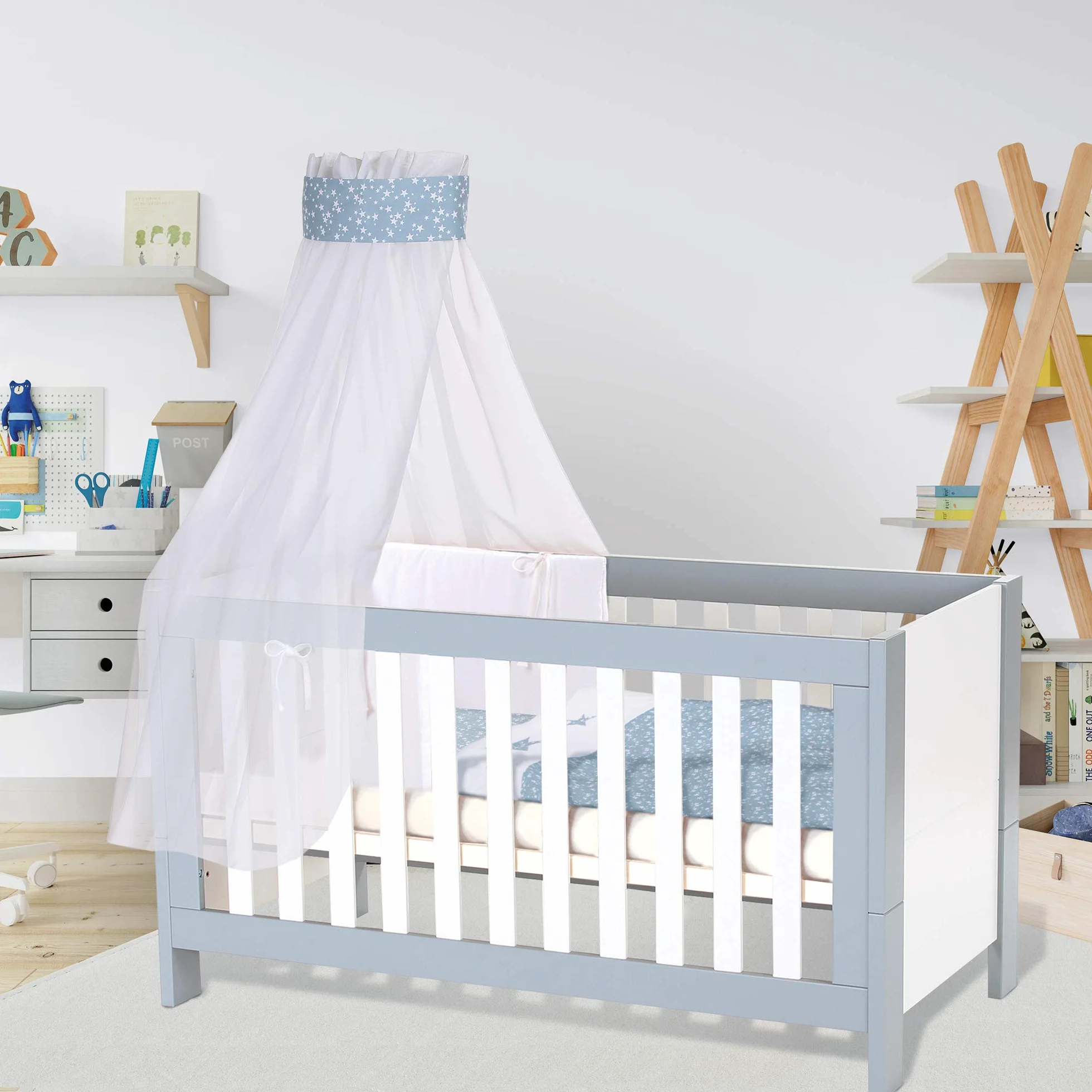 babybay Lattenrost passend für Kinderbett, Natur Unbehandelt, 70 x 140 cm