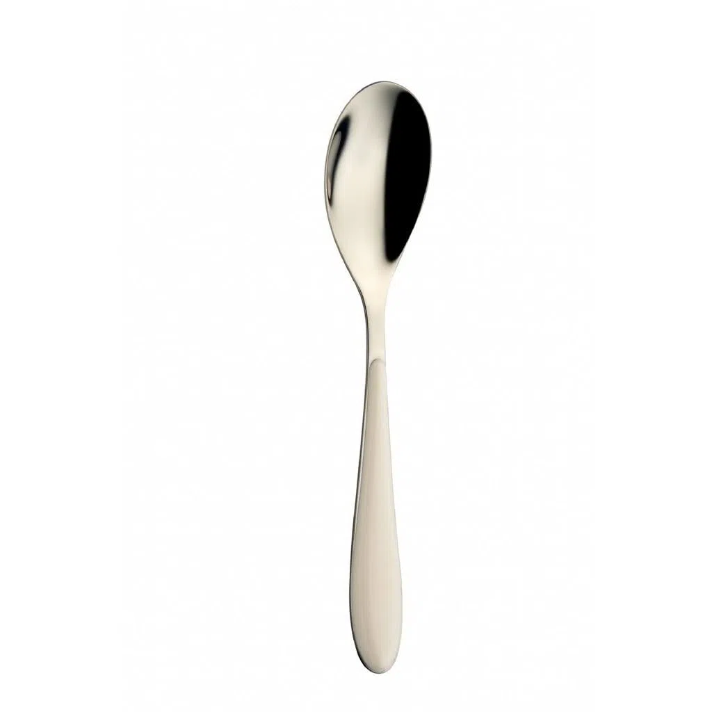 Bugatti GGAU-023F50 Gioia Tafelservice, SAN/Stahl, 22 x 8 x 30 cm, elfenbeinfarben, 24-teilig