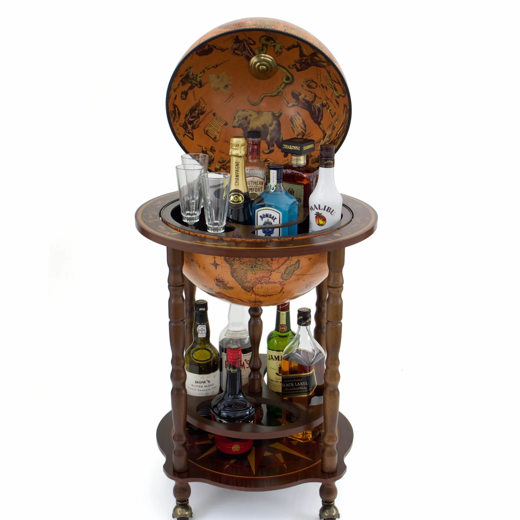 Classica Art 40 - Made in Italy - Minibar - Weltkugel