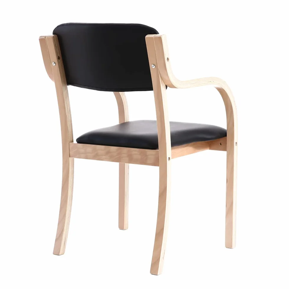 Teqler T-135663 Teqler Besucherstuhl schwarz