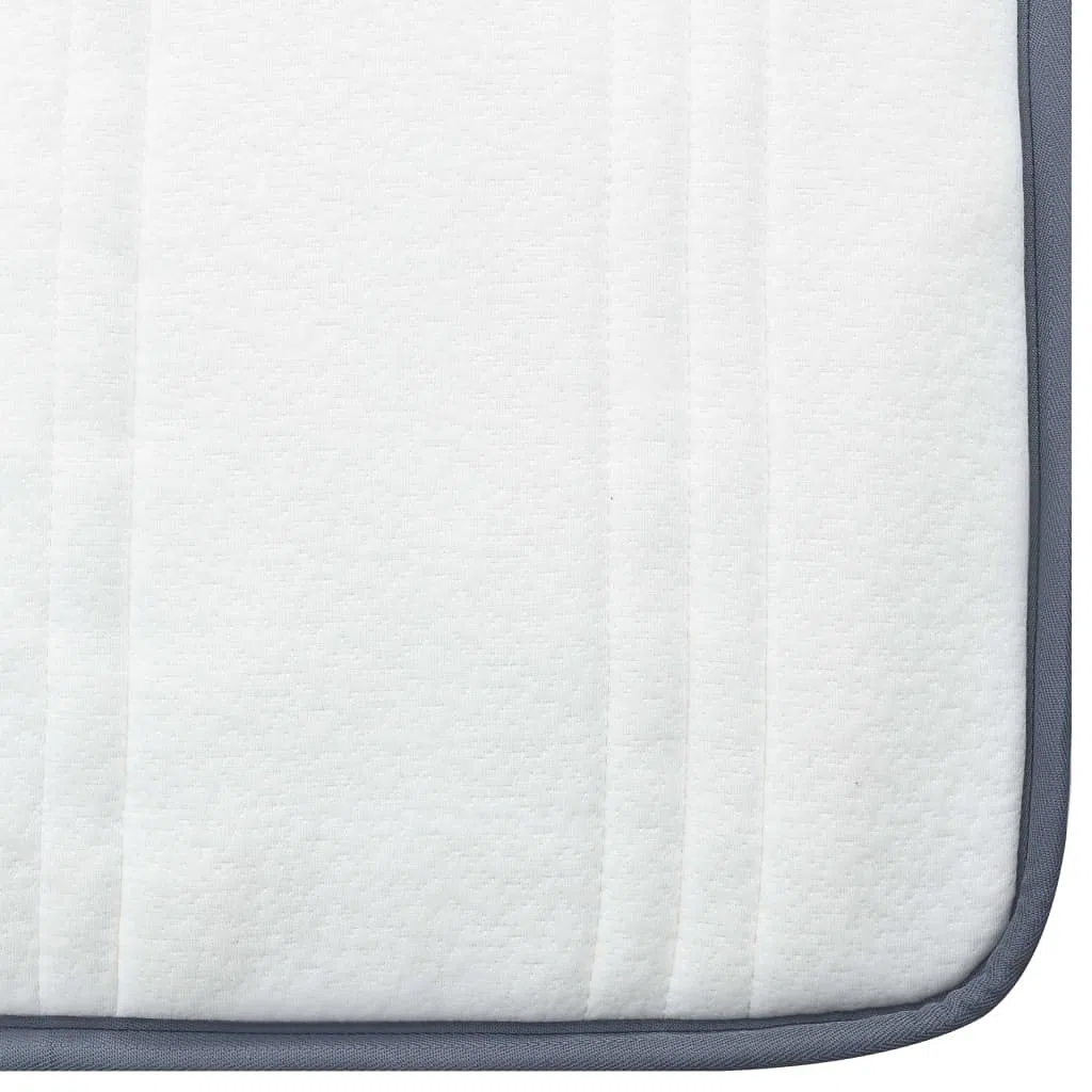 vidaXL Boxspringbett Matratze Mittel mit stoßdämpfenden Taschenfederkern Federkernmatratze Boxspringbettmatratze 200x100x20cm 100% Polyester