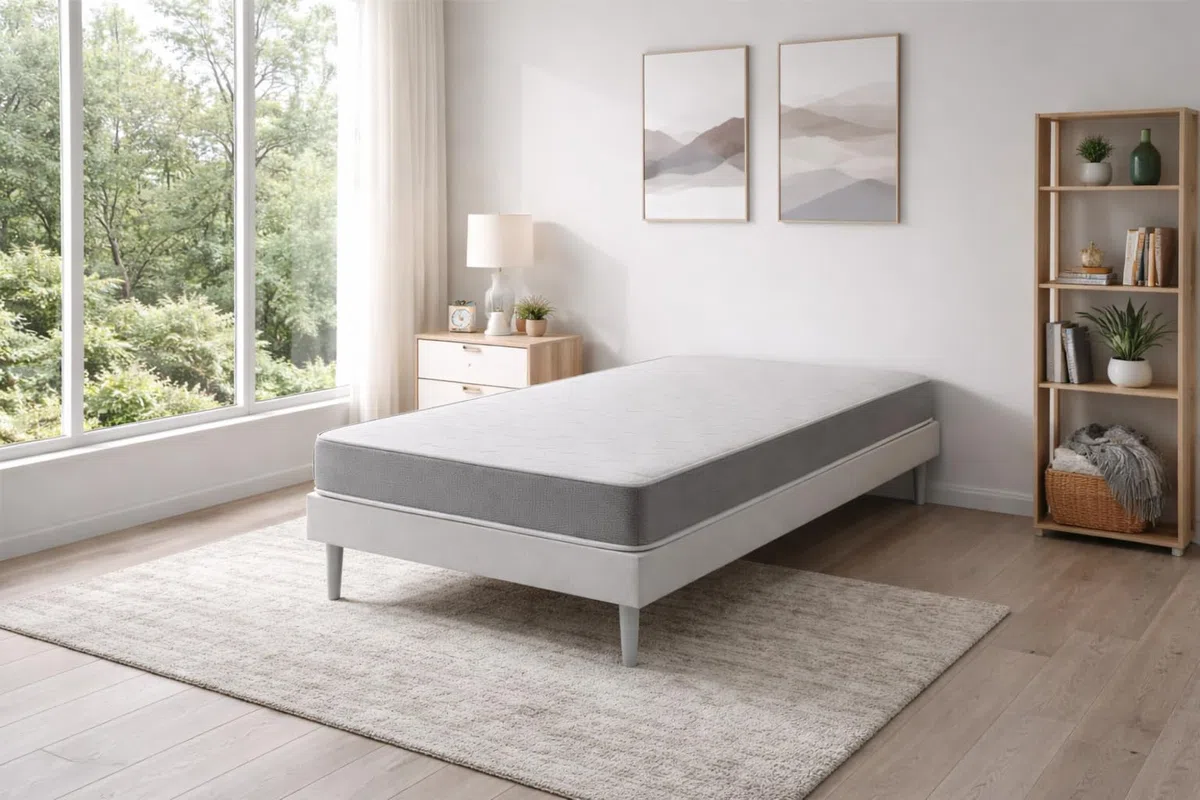 SONHO Kindermatratze 90X160 Shira, Hohe 14 cm, jugendlich, ergonomisch und atmungsaktiv. Montessori