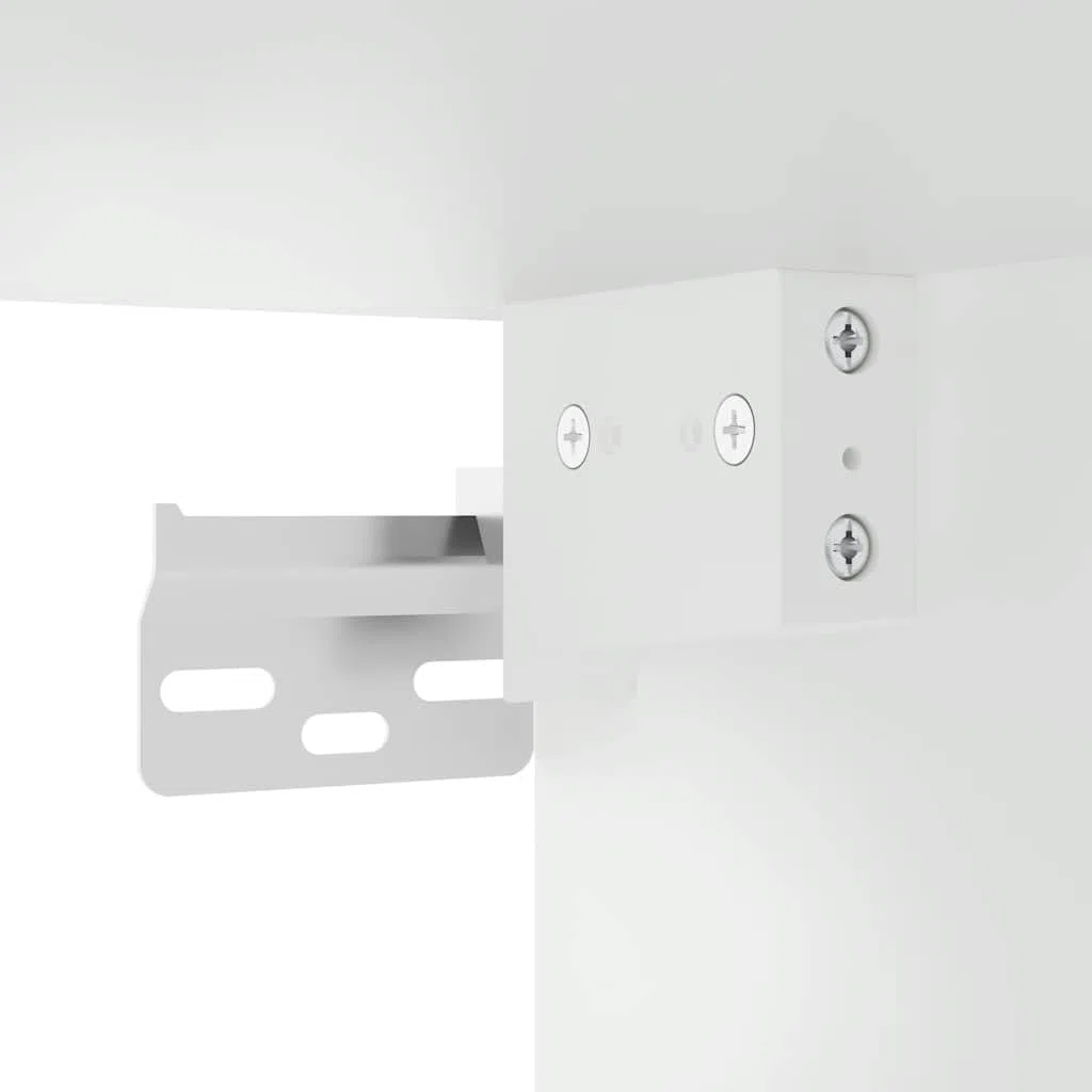 vidaXL Küchen-Hängeschrank Kalmar Weiß Holzwerkstoff, Wandschrank Küche, Wandschrank, Oberschrank, Küchenschrank, Hängeschrank, Oberschrank Küche