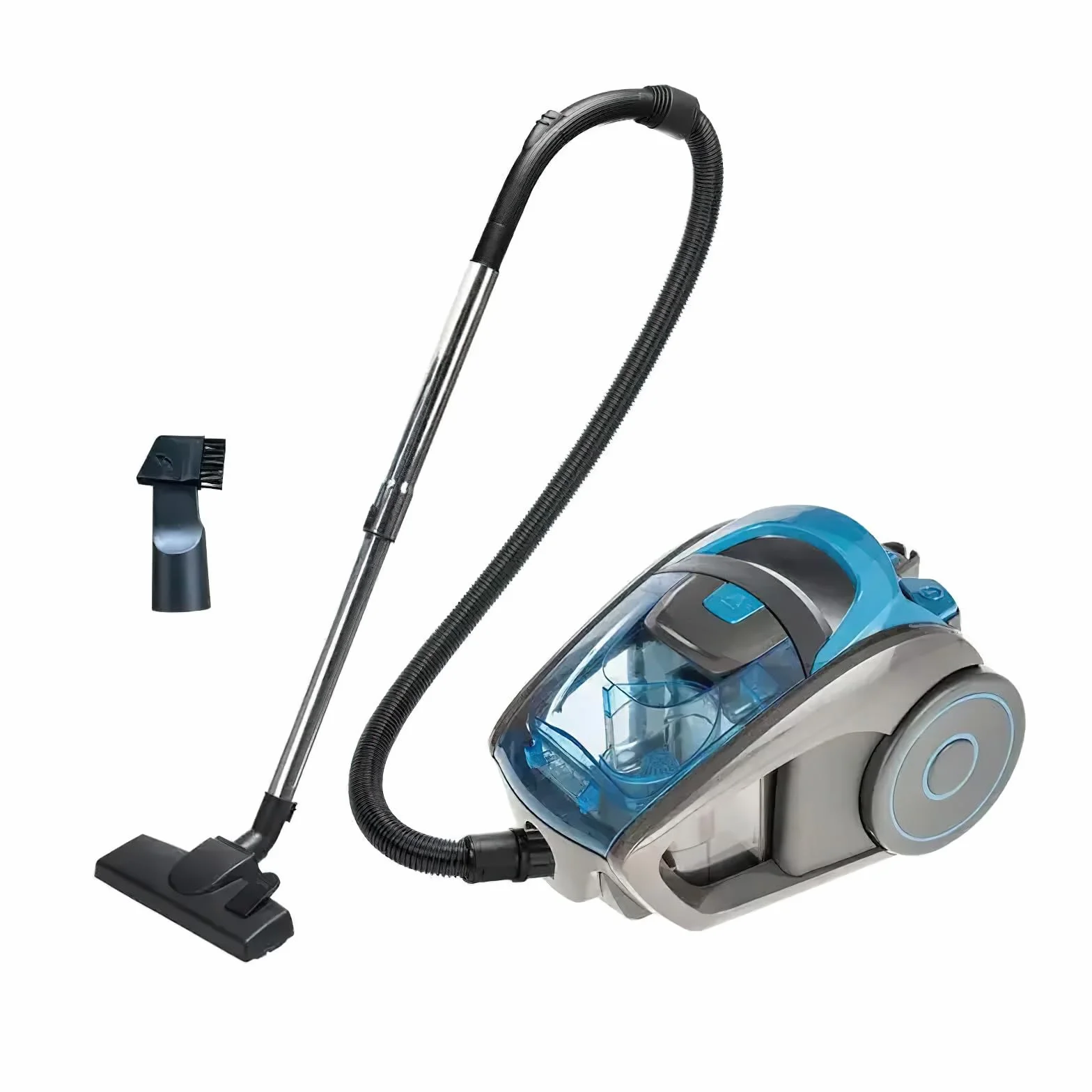 Staubsauger Beutellos,Nass- und Trocken,2500W leistungsstarker Staubsauger,HEPA-Filter,5m Netzkabel,1.5L,Kompakt und Leicht,für Hartböden und Teppich