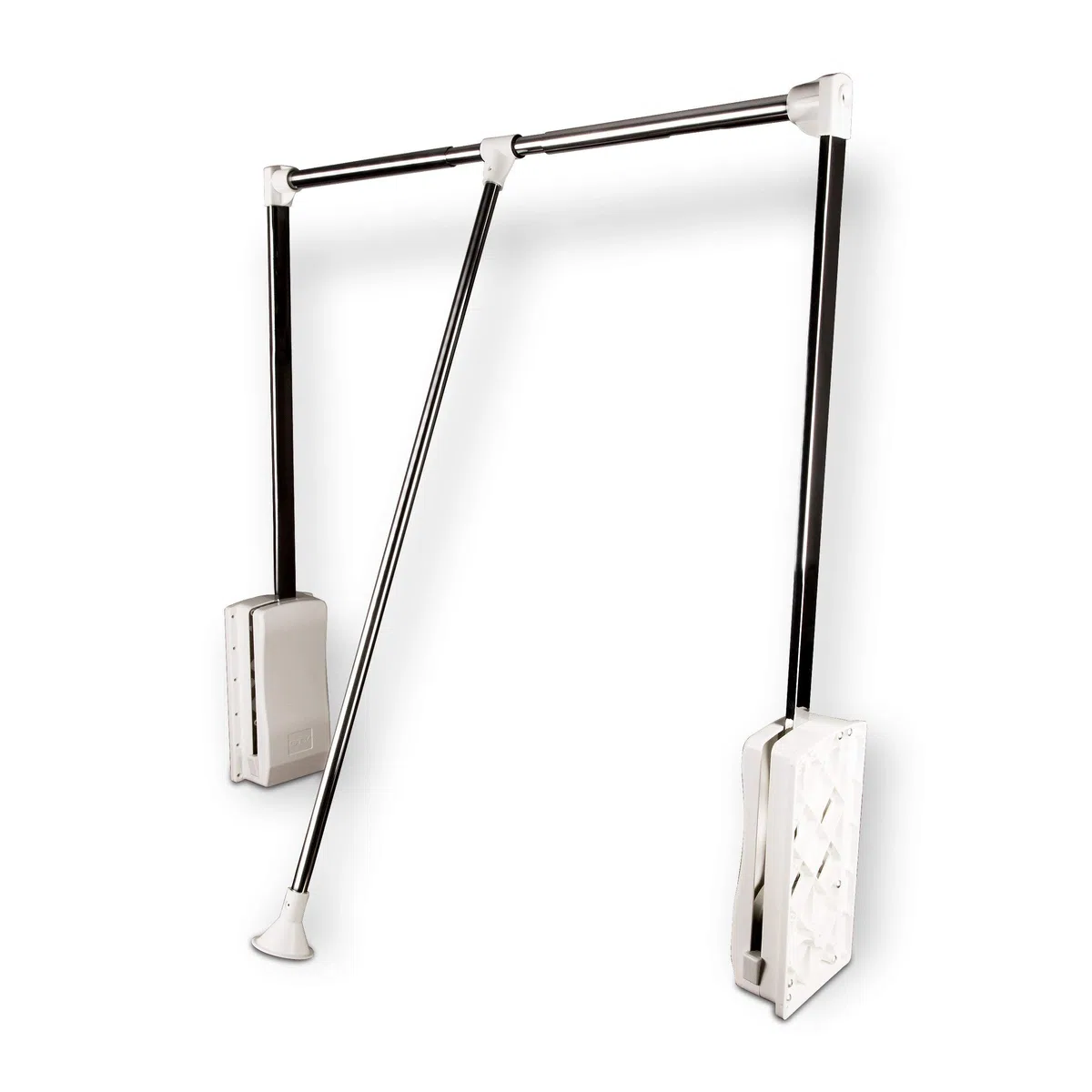 SO-TECH® Kleiderlift weiß Garderobenlift Kleiderstange Wardrobelift Lift Kleiderschranklift