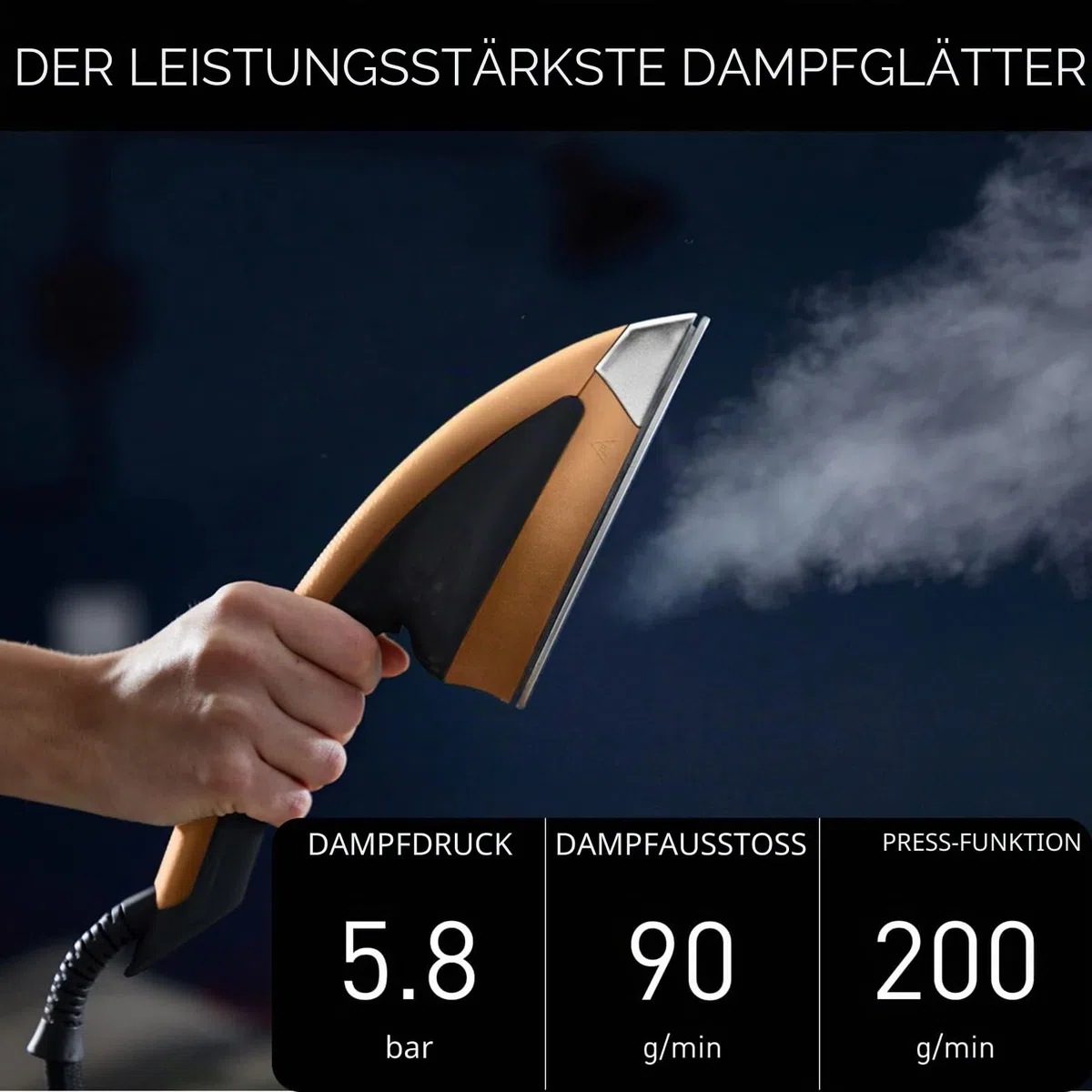 Calor Ixeo Power Smartboard 2170 W 3 Positionen 5,8 bar Dampfdruck QT2020C0