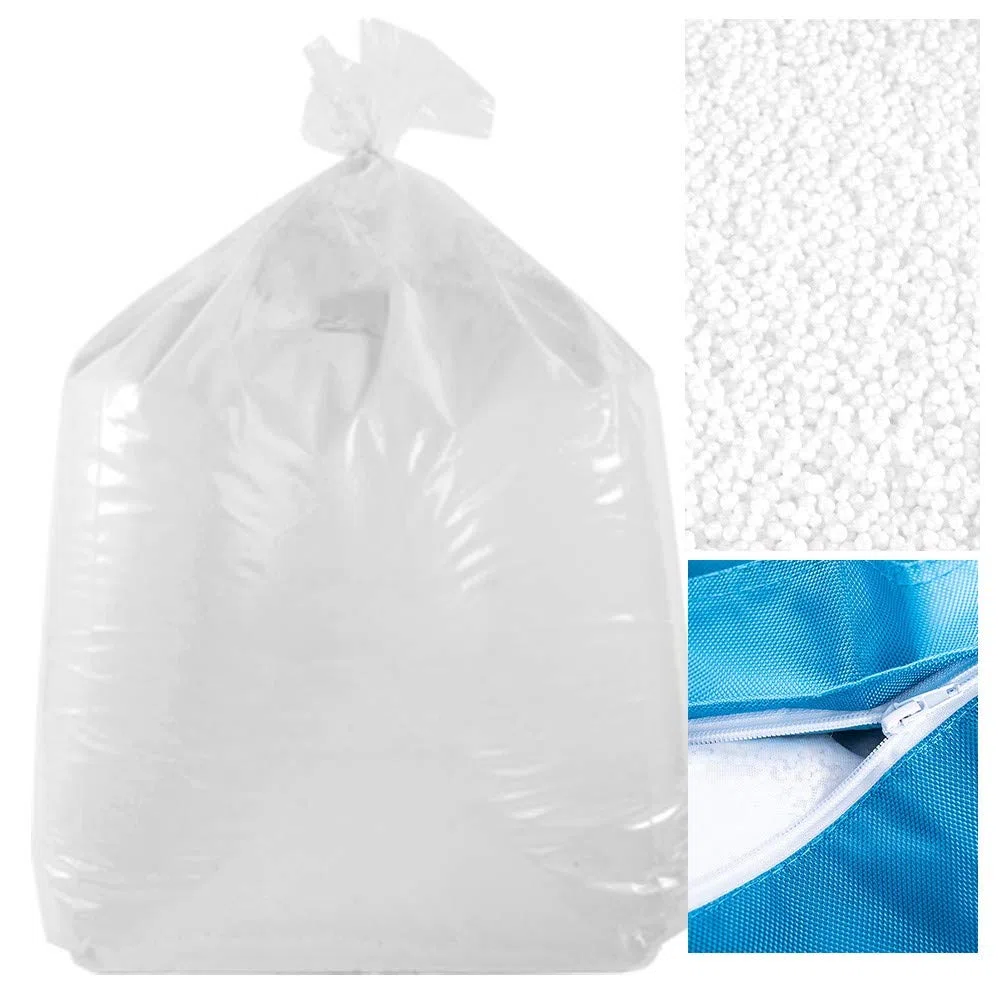 LIVEDECO - 250 L Nachfüllung Neue Polystyrolkugeln, M1 FEUERFEST Zertifiziert, für Riesen Sitzsack BiG52