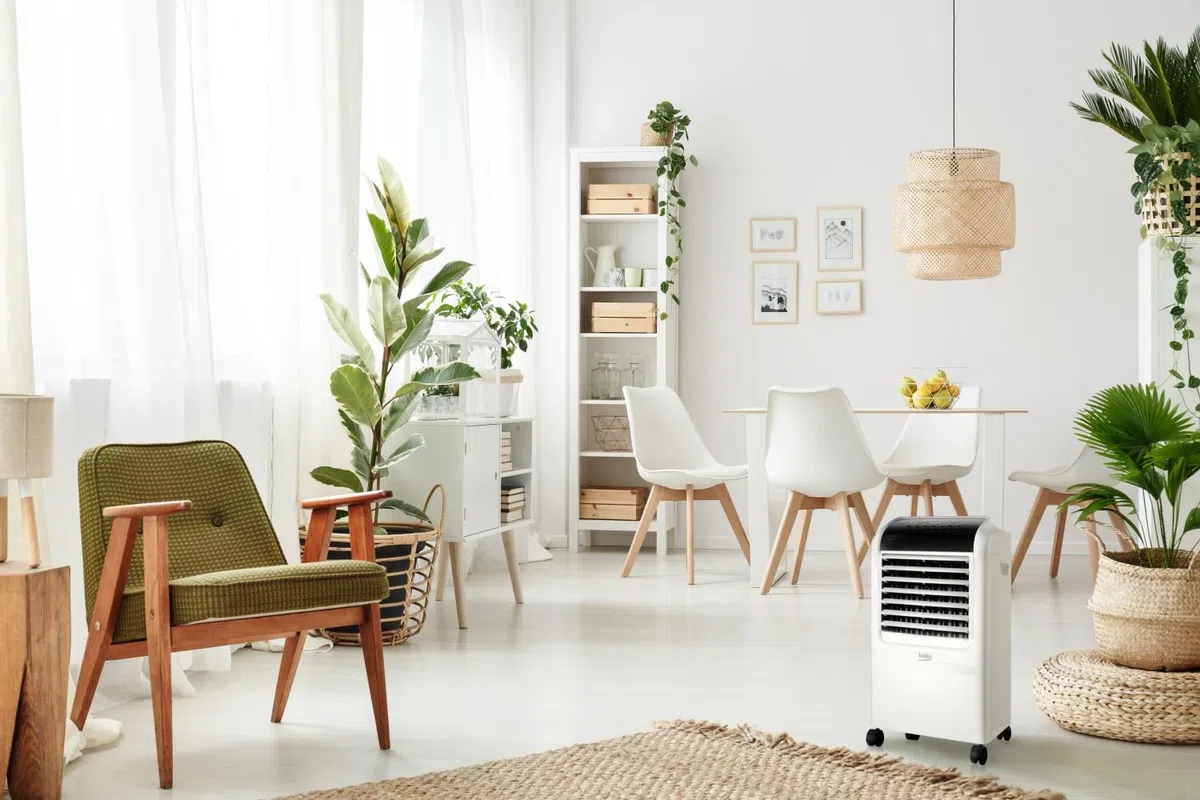 Beko EFE6030W Air Cooler, Kunststoff, Weiß